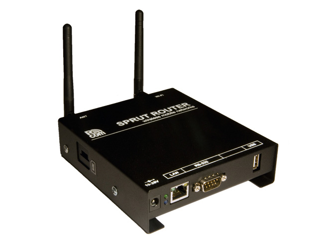 SPRUT ROUTER 3G (3G-модем c поддержкой HSUPA, EVDO, EDGE, Wi-Fi, RS232, RJ45)