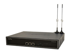 AddPac AP-GS1500 (Базовое шасси с портами 2x10/100Mbps Ethernet, 2 слота, до 8 GSM каналов)