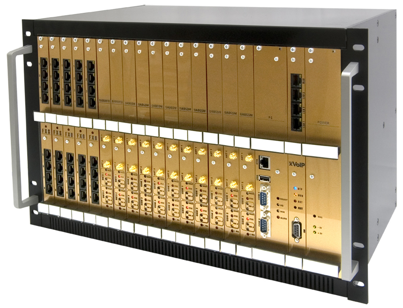 MultiAccess, мультишлюз, 19_ шасси, высота 7U, карта CPU, питание, расширение от 2 до 30 GSM каналов